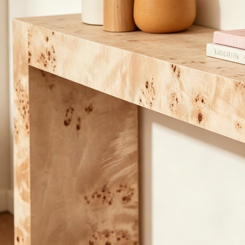 Console en bois massif de style ancien, H 33,4 po x l 62,9 po x P 13,7 po