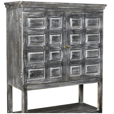 Khiem Solid Wood Accent Cabinet