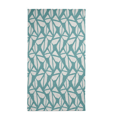 Billiot Chenille Geometric Indoor Rug