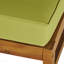 Fauteuil gauche, vert
