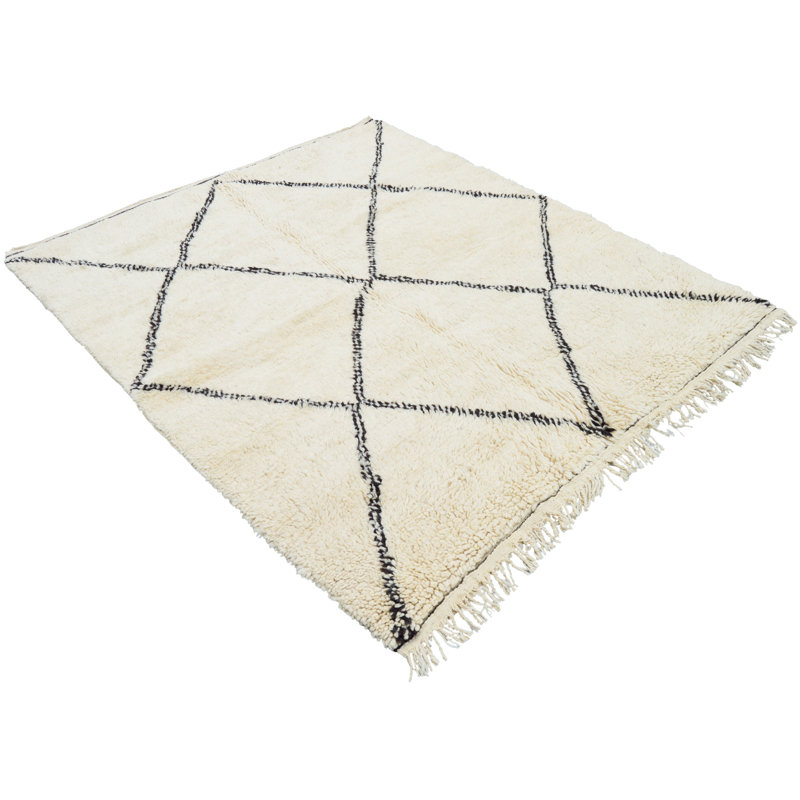 One-of-a-Kind Rectangle 5'5" X 6'6" Hand Loomed Area Rug