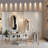 33ft Indoor Smart Plug-In LED String Lights with 30 RGBIC Color-Changing Downlights, App and Voice Control