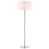 Rimer 59'' Polished Chrome Traditional Floor Lamp