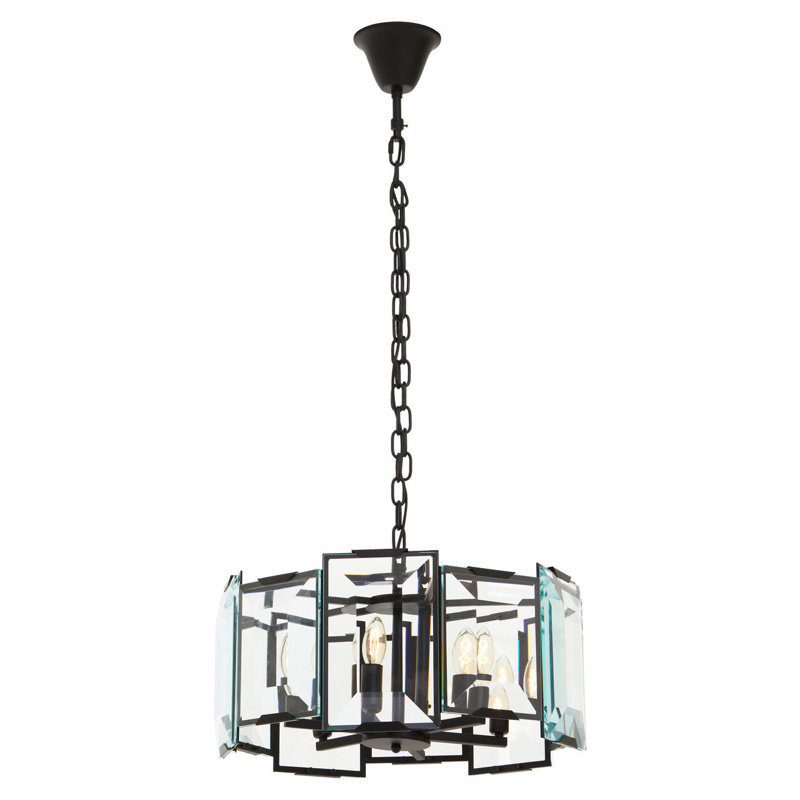 Emre 6 - Light Geometric Chandelier