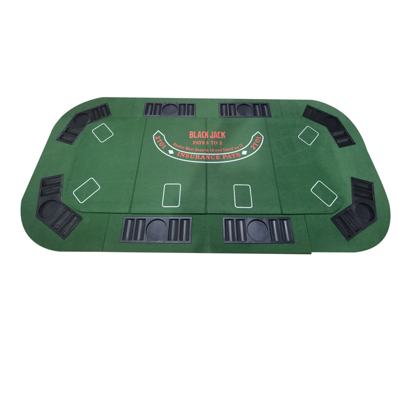 Table de poker pliable INO Design, Vert