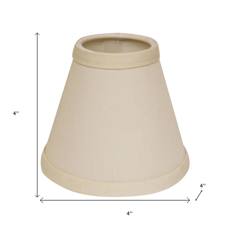 Lustre brun pâle sans abat-jour, H 4 po x l 4 po x P 4 po, Oeuf