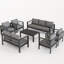 Ensemble de patio complet pour 9 personnes avec coussins-105833643-105833645