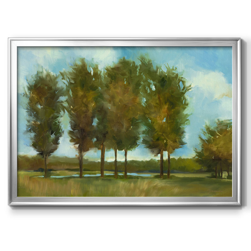 Tall Trees, reproduction d'art sur toile, Argent, H 14 po x l 20 po x P 1,5 po