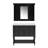 36'' Bathroom Vanity With Medicine Cabinet-110747946