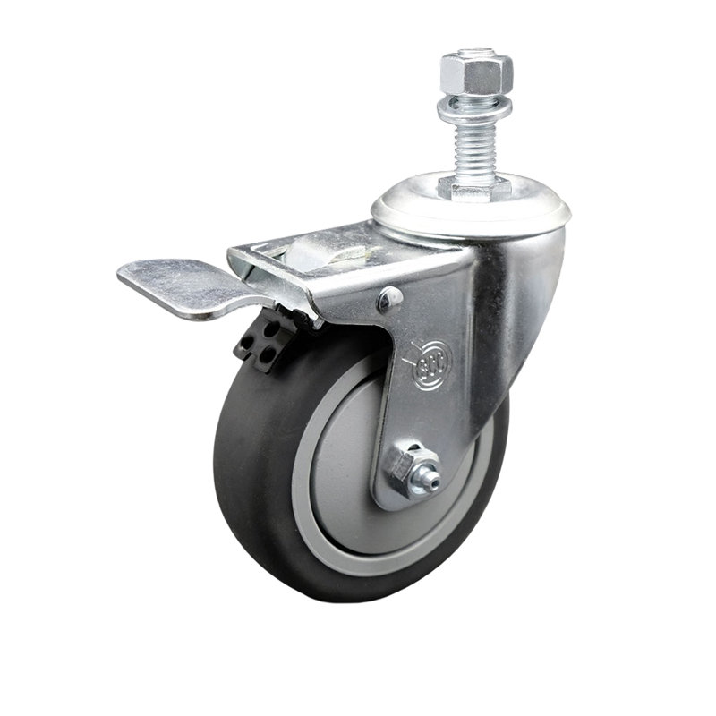 Roulettes de service de remplacement pour roulettes Colson 2.04254.445 MTG13 BRK5