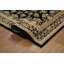 Tapis floral / botanique transitionnel noir / beige Izmir Collection-116113236