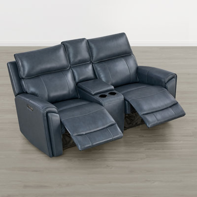 75.59'' 2-Seat Dual-Motor Power Reclining Sofa With Console, Wall Hugger Design And Power