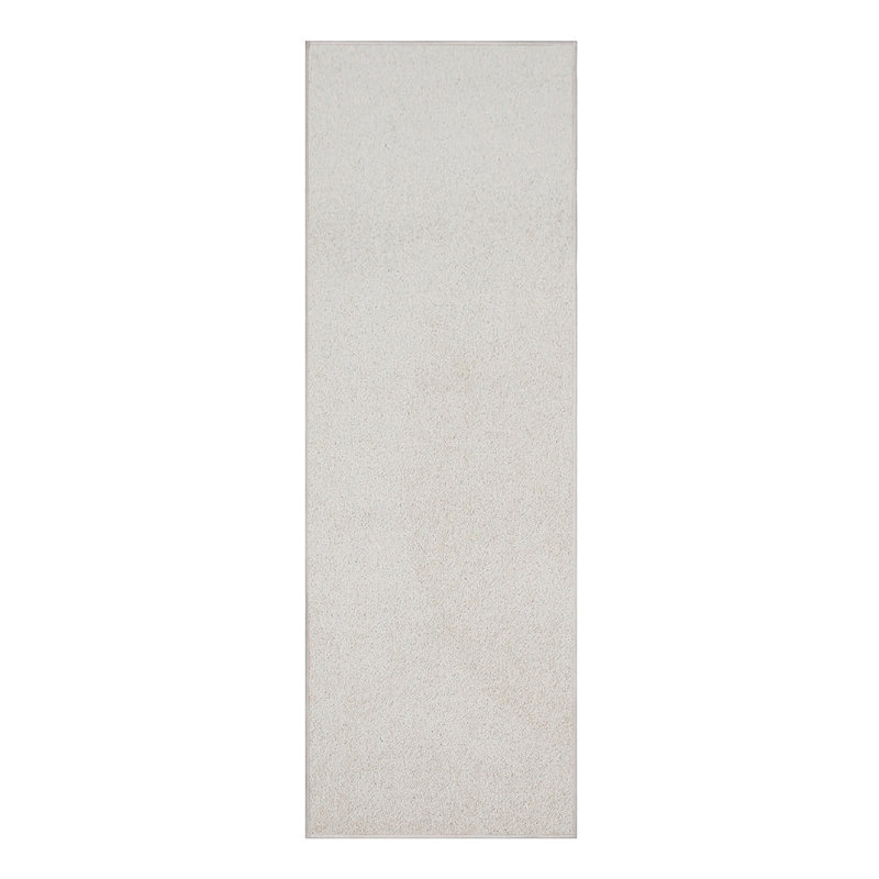 Modern Plush Pet and Kids Friendly Solid Color Off White Area Rugs, Stain & Fade Resistance, Perfect for Living Room, Dining Room, Bedroom, Playroom and Kidsroom, Event, Wedding, Amberlyn Binded Rug