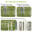Parc pour chien pliable en métal robuste sans porte (ensemble de 2)-110945433-110945436