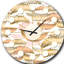 Horloge murale Golden Mid-Century III-40748385