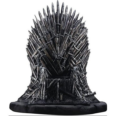 Game of Thrones Master Craft Iron Throne Table Top Statue