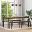 Metal Base Dining Table-1698938361-1698938356