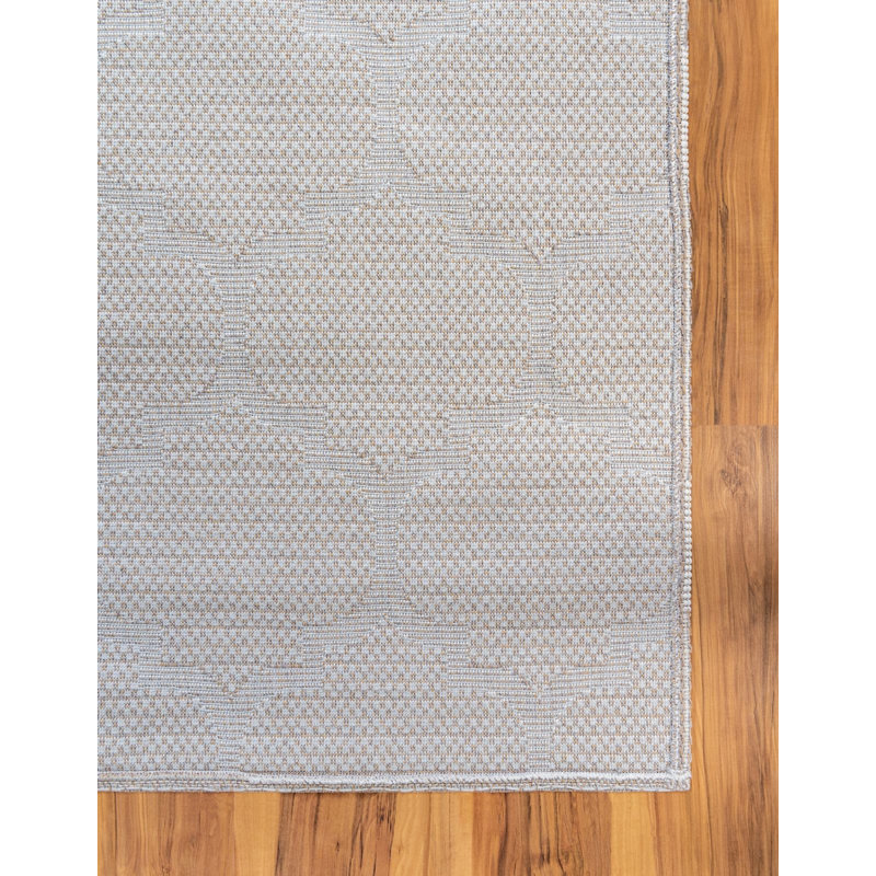 California Cotton Abstract Indoor Rug, Runner 2'2" x 6'