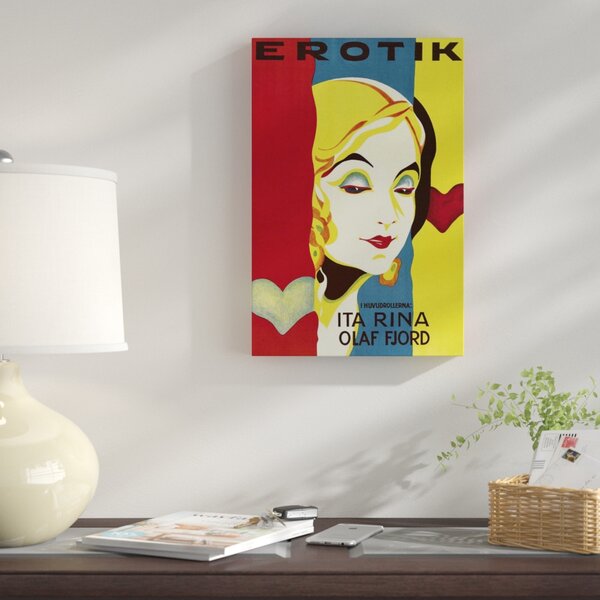 Bless international Film Posters Seduction Erotik On Canvas Print | Wayfair