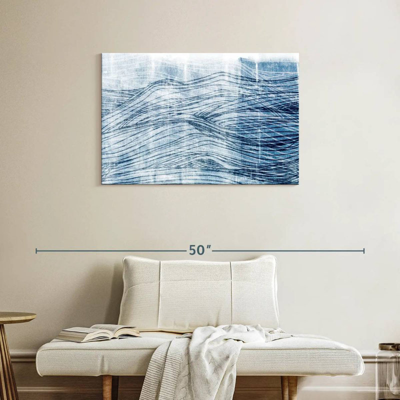 Indigo Waves I