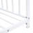 Twin Size Metal House Platform Bed In White - Stylish Bedroom Feature. Build. No Box Spring. Easy Assembly. 77''L X 40.8''W. 250Lbs Capacity. 6-8'' Mattress Suggested. 18Pcs Slats. Slats Contemporary