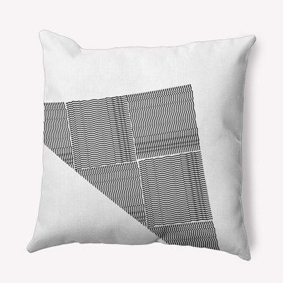 Polyester Throw Square Indoor/Outdoor Pillow Cover & Insert