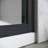 44 - 48 In. W X 72 H Sliding Shower Glass Door, Semi Adjustable Disclosure, Thick Clear Tempered Glass, 304 Stainless Steel Handles, Black Attribute Door 48In 72In H, Demonstration, Specificity
