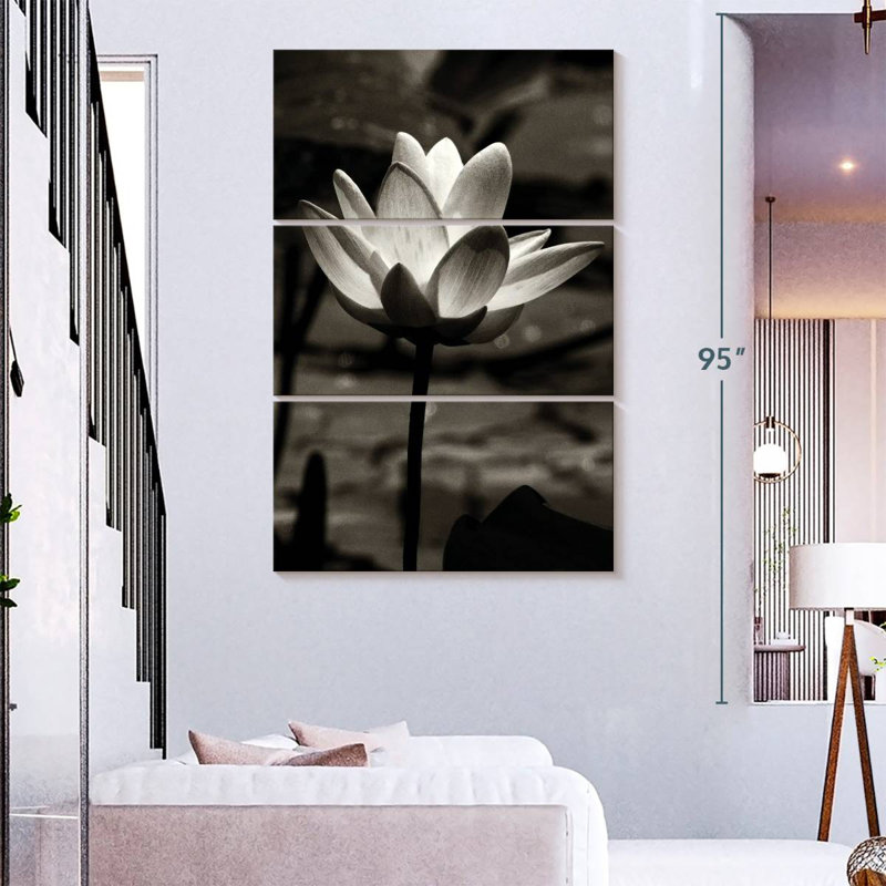 Harnek Lotus Flower III, 32" H x 20" W