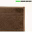 Tapis antidérapant brun à poils courts-356223014