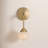 Mitzi Natasha 4.75 inch wide 1 Light Wall Sconce in Aged Brass