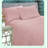 Premier Luxury Coziest 4-Piece Bed Sheet Set - Soft Quilted Design, Wrinkle Free, Dusty Rose - Hotel Quality, 100% Cotton, Top Ranking Sheets