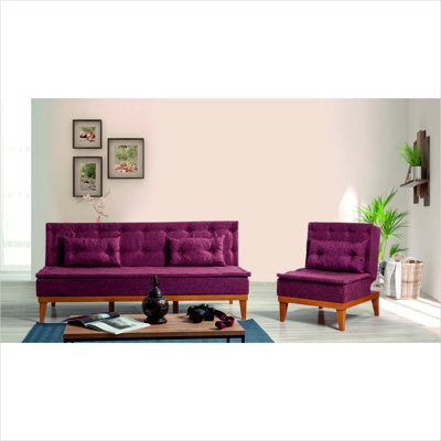 Ensemble de salon inclinable 2 pièces Auer