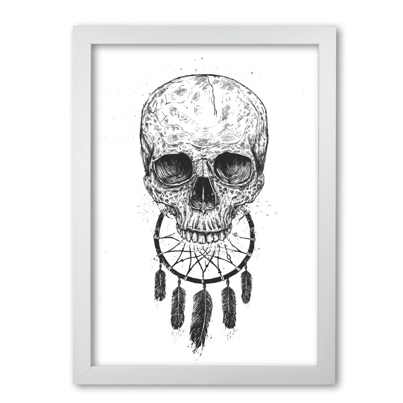 Dream Forever by Mercedes Lopes Charro - Print, 84 cm H x 59.4 cm W x 5 cm D, White Grain