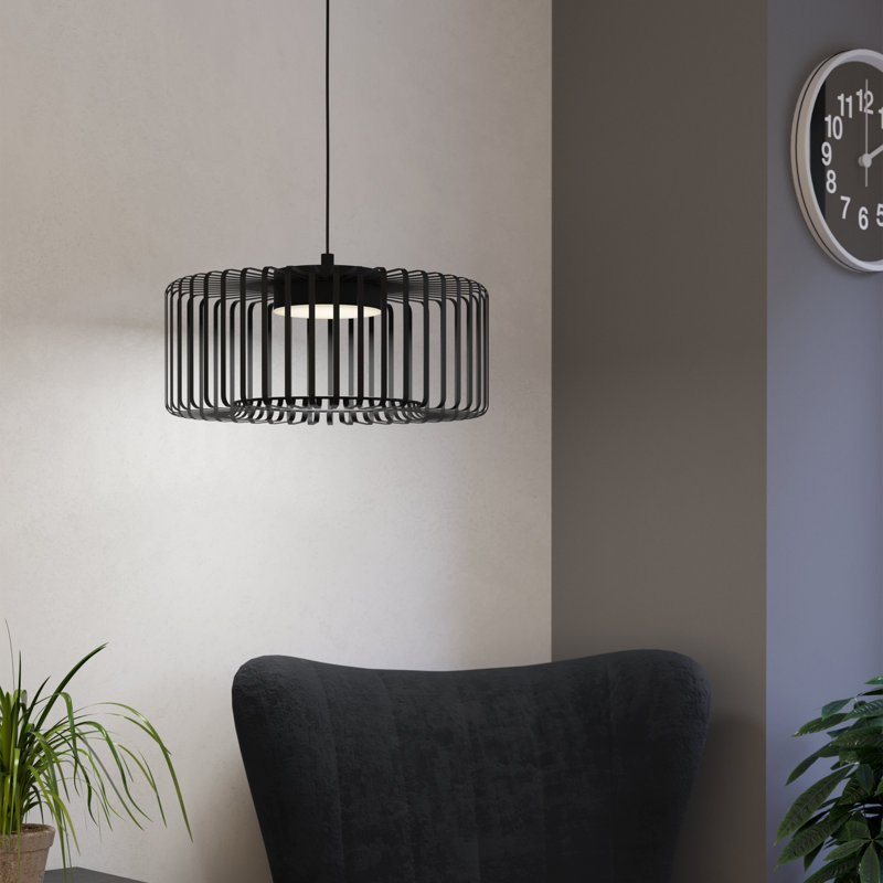 Finklea 1 - Light Matte Black Pendant