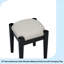 Ensemble coiffeuse 39 po en bois de style bohémien rétro avec prise de charge, port USB et tabouret, coiffeuse avec 3 tiroirs de rangement et 1 tiroir rectangulaire en rotin-906100173