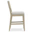 Solaria Upholstered Stool with Solid Wood Frame-70468094