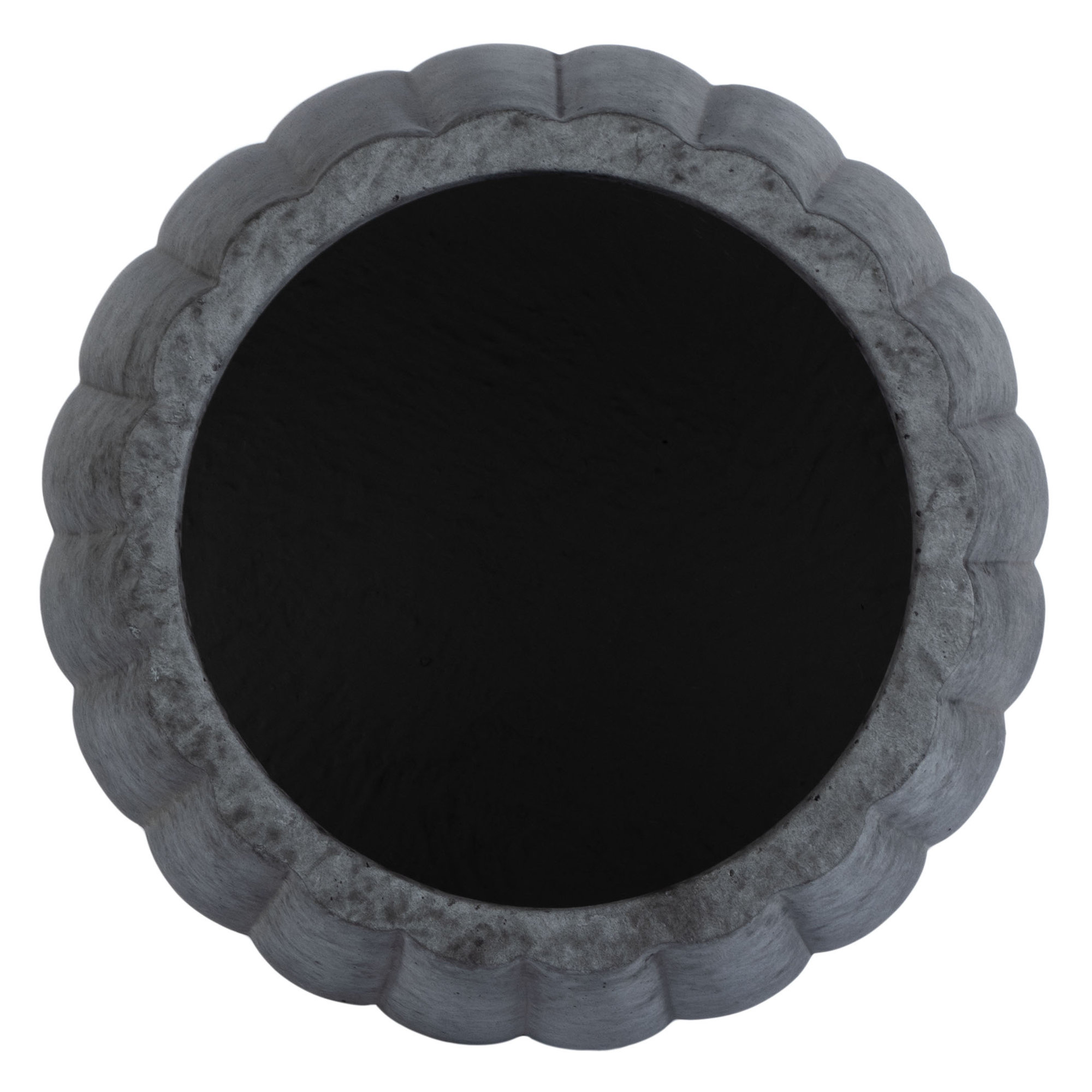 Prussia Concrete Pot Planter, Gray