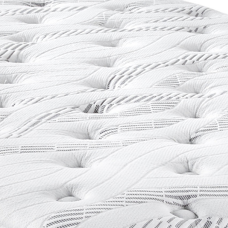 Matelas hybride matelassé 10 po, mi-ferme, Lit double