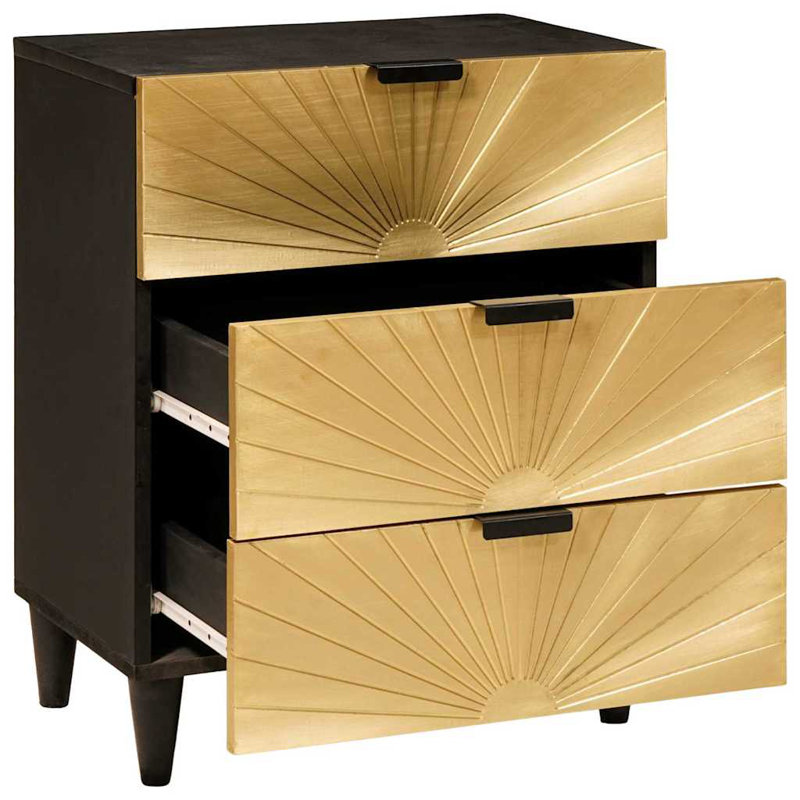 50 cm W Bedside Table