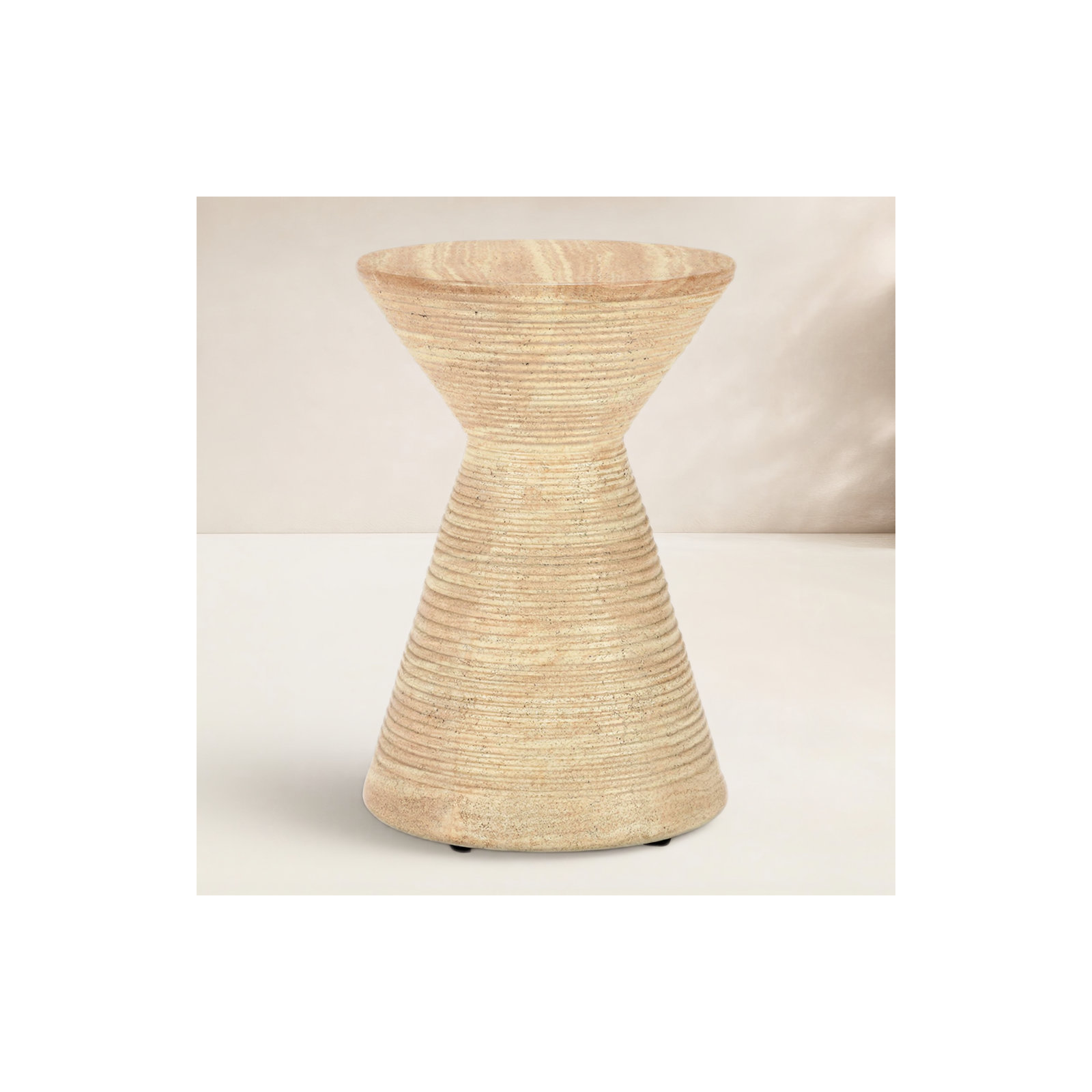 Fern Outdoor Accent Table, Natural