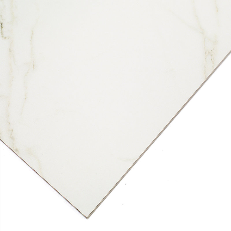 Calacatta 12 in. x 24 in. x 10mm Polished Porcelain Floor and Wall Tile