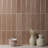Countryside 3 in. x 10 in. Cantaloupe Gloss Ceramic Subway Wall Tile-114632949