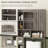 68''H Freestanding Over The Toilet Storage Cabinet with Fluted Door-335282520