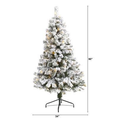 Lighted Artificial Christmas Tree