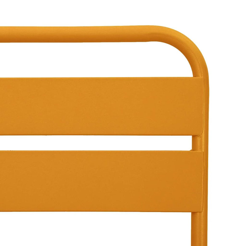 Patio Dining Side Chair, Mustard