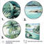 Tropical Beach Escape 1 - Art mural côtier tropical-289080268-482920661
