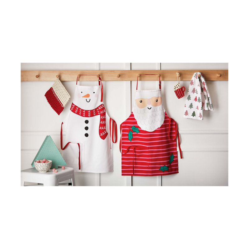 Snowman Kids Apron