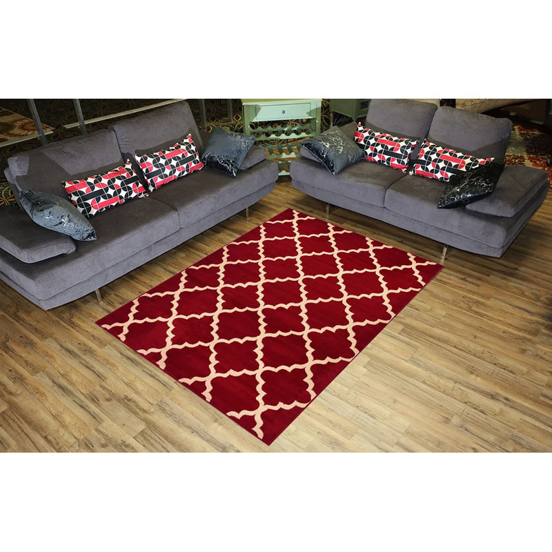 Moroccan Trellis 5x7 Area Rugs