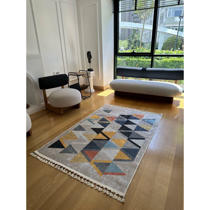 Tapis mathaï avec envers antidérapant, Rectangle 5 pi 11 po x 10 pi 6 po