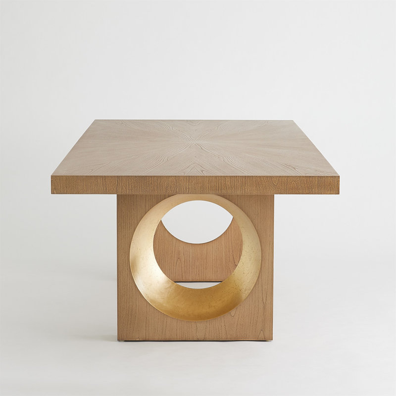 Oculus Mahogany Solid Wood Dining Table